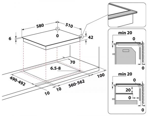 ���������� �������� �������� Whirlpool AKT 8210 LX (869991015350) - �������� 7