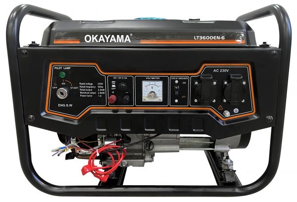   Okayama LT3600EN-6 2.5 Kw Key Start With Battery -  1