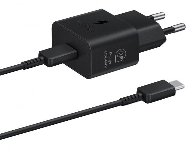    Samsung 25W Power Adapter (w C to C Cable) Black EP-T2510XBEGEU -  1