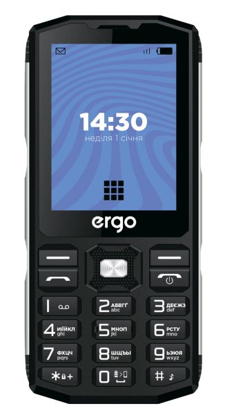   ERGO E282 Dual Sim Black (E282 Dual Sim (black)) -  1