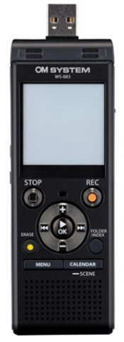 �������� Olympys OM SYSTEM WS-883 Black 8 GB  (V420340BE000) - �������� 6