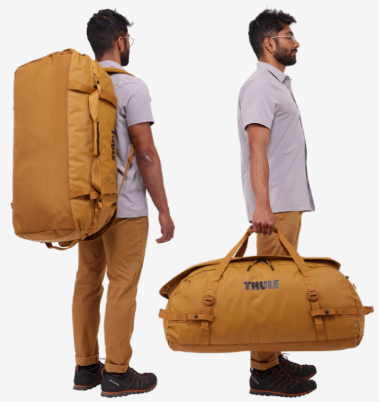 �������� ����� Thule Chasm Duffel 90L TDSD-304 Golden Brown (3204999) - �������� 4