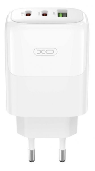 ��������� ������� ������� XO L139 - 65W PD Dual USB-C & 18W QC USB-A White (L139_White) - �������� 2