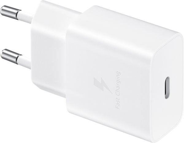    Samsung 15W Power Adapter Type-C+Cable - White (EP-T1510XWEGEU) -  5