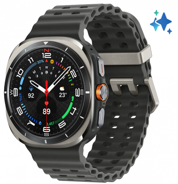 ����� ���� Samsung Galaxy Watch Ultra (SM-L705FZTASEK) Titanium Silver - �������� 1