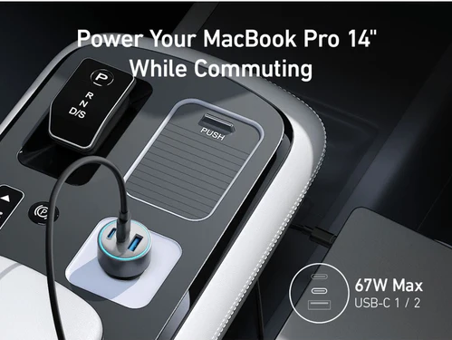 ������������� �������� ���������� ��� Anker PowerDrive 325 67W PD + 22.5W USB-A Black (A2731HA1) - �������� 2