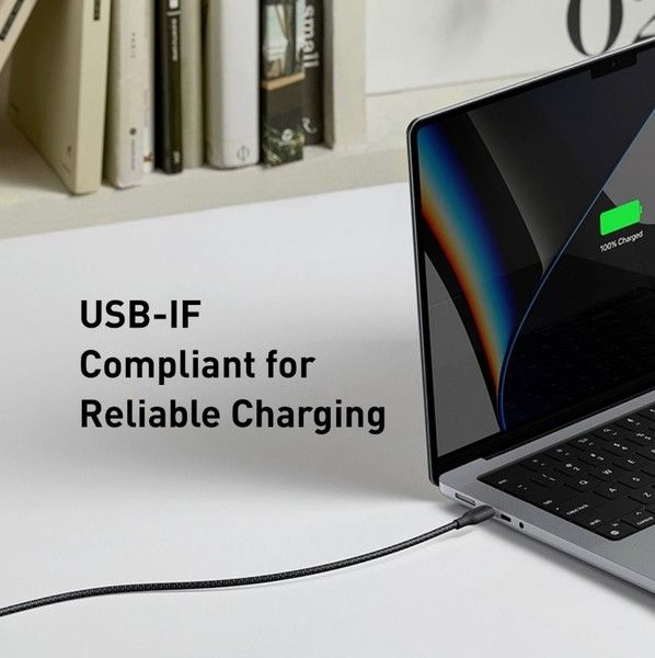  Anker 544 USB-C to USB-C - 1.8m 140W Bio-Nylon Black (A80F6H11) -  4