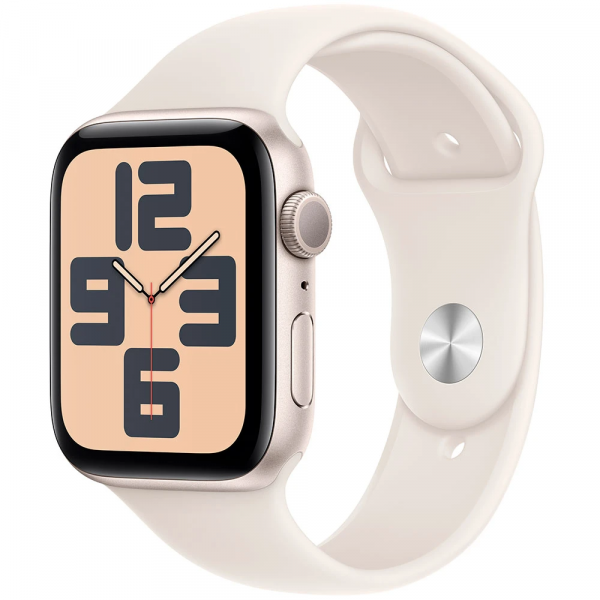 ����� �������� Apple Watch SE 2024 GPS 44mm Starlight Alum Starlight Sp/b - S/M (MXEU3QH/A) - �������� 1