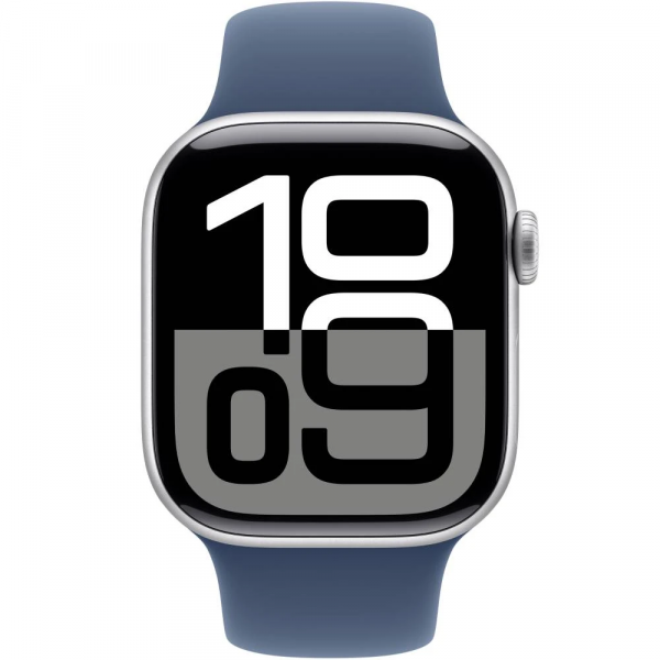 ����� ���� Apple Watch S10 GPS 46mm Silver Alum Denim Sp/b - M/L (MWWM3QH/A) - �������� 2