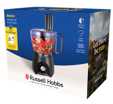 �������� ������� Russell Hobbs 27111-56 Matte Charcoal Food Processor  (25189024002) - �������� 9