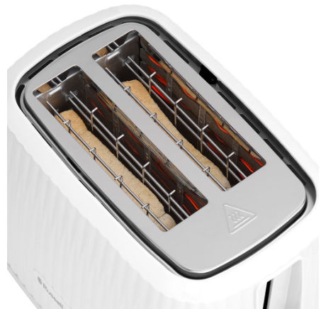 ������ Russell Hobbs 27370-56 Eden 2S Toaster White  (25199036001) - �������� 2