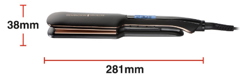 ����������� ����� Remington S9150B PROluxe Midnight Wide Plate Straightener  (45791560100) - �������� 5