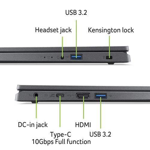 ������� Acer Extensa 15 EX215-23-R04G (NX.EH3EU.01C) Steel Gray - �������� 10