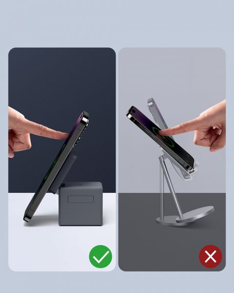 ������������ �������� ���������� Anker MagGo Wireless Charging Station 15W 3-in-1 Cube Black (Y1811G11) - �������� 4