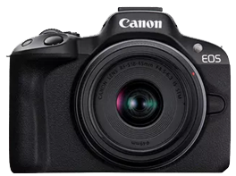   Canon EOS R50 BK + RFS 18-150 S SEE  (5811C095BA) -  1