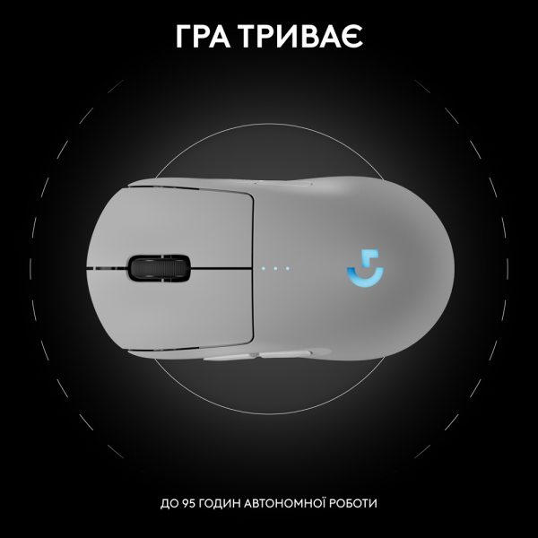���� Logitech G PRO 2 Wireless LIGHTSPEED - WHITE (L910-007302) - �������� 4