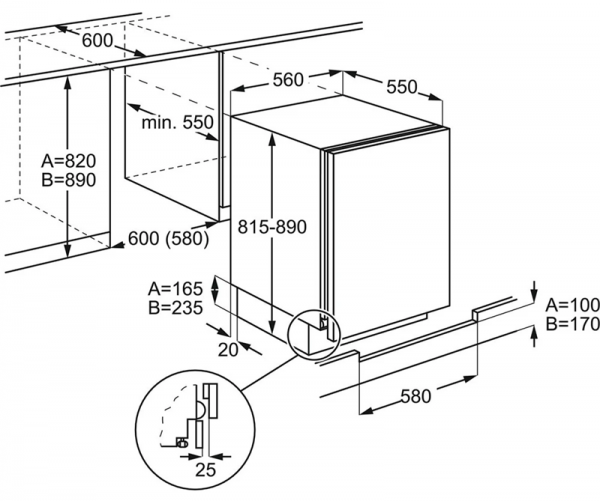    Electrolux LSB2AE82S  (933030025) -  4
