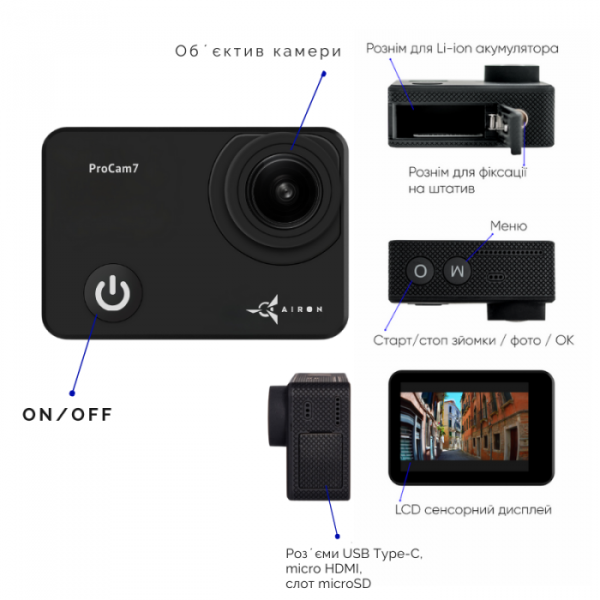 ����-������ AIRON ProCam 7 Black  (4822356754468) - �������� 11