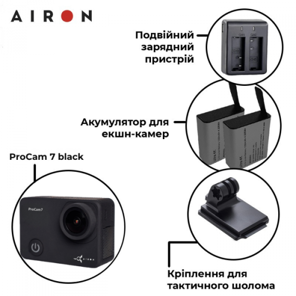 ����-������ AIRON ProCam 7 Black: ����� ����������� � ������������ (4822356754801) - �������� 4