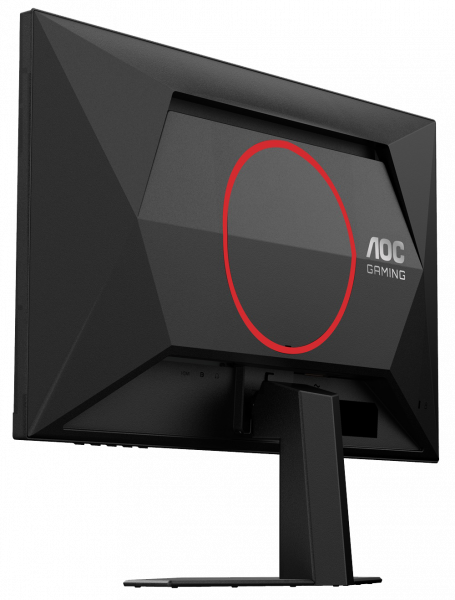  23.8" AOC Q24G4RE Black/Red -  12