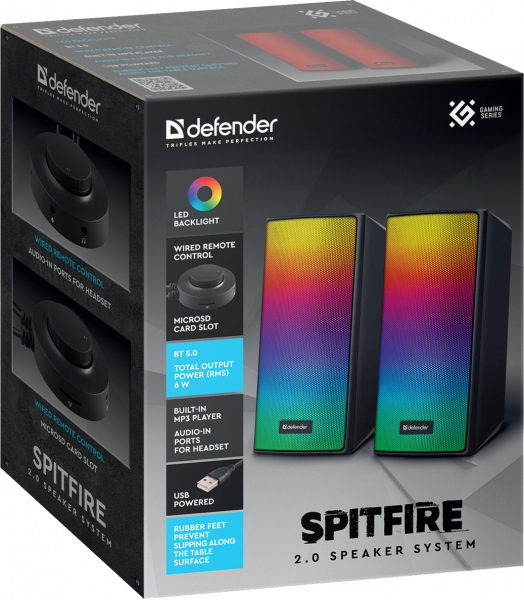  Defender Spitfire 6W Black (65047) -  7