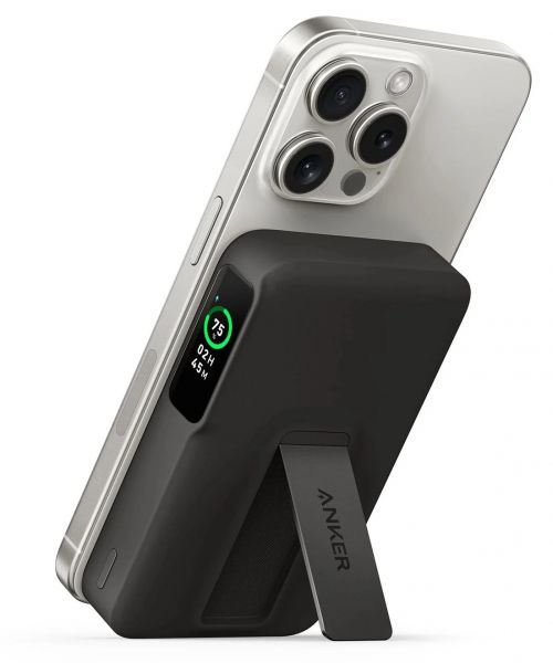 ��� Anker MagGo 10000 mAh Qi2 15W + USB-C PD 27W Black (A1654G11) - �������� 2