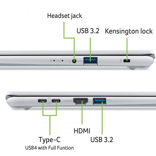  Acer Aspire Go 14 AG14-72P-50ZH (NX.JSUEU.006) Pure Silver -  10