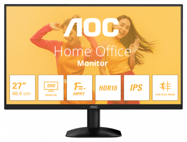 ������� 27" AOC Q27B35E Black - �������� 1