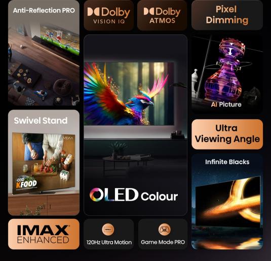 LED- Hisense 55A85Q  (20016931) -  8