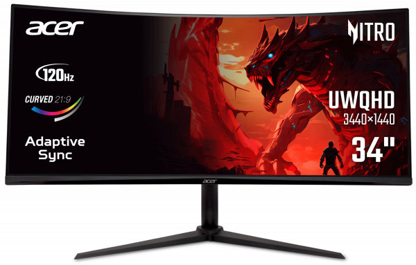 ������� 34" Acer ED340CUJ0bmiipx (UM.CE0EE.001) Black - �������� 1