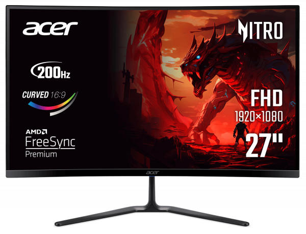 ������� 27" Acer Nitro ED270X0biip (UM.HE0EE.001) Black - �������� 1