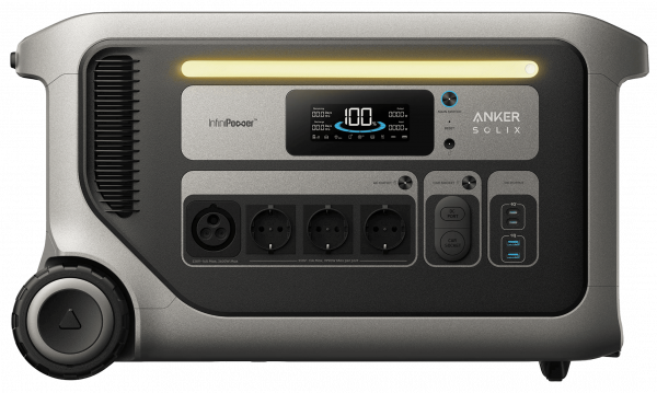 ����������� �������� ������� Anker Solix F3000 - 3072Wh/AC 3600W/100W 2xPD/2xUSB/2xCar/MPPT (A1782311) - �������� 1