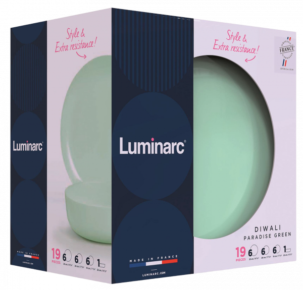 ����� Luminarc Diwali Paradise Green, 19 �������� (V6218) - �������� 2