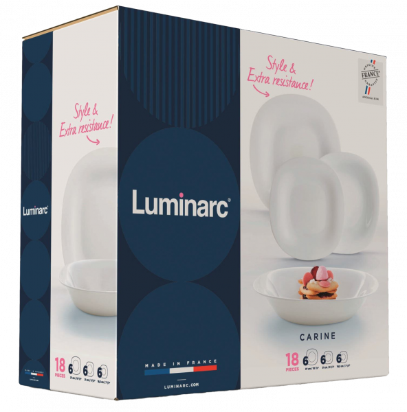 ����� Luminarc Carine White, 18 �������� (N2184) - �������� 3