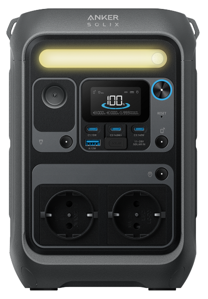 ����������� �������� ������� Anker Solix C300X + PS60 - 288Wh/AC 300W/140W 3xPD/1xUSB/1xCar/MPPT (B1723311) - �������� 3