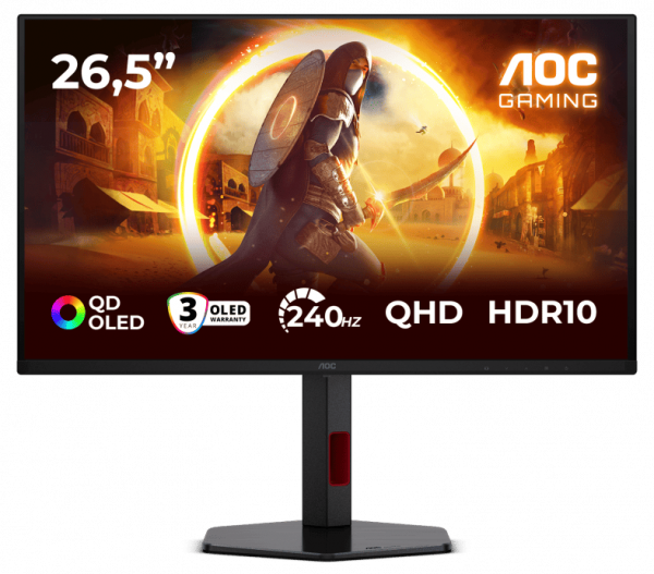 ������� 26.5" AOC Q27G4ZDR Black/Red - �������� 1