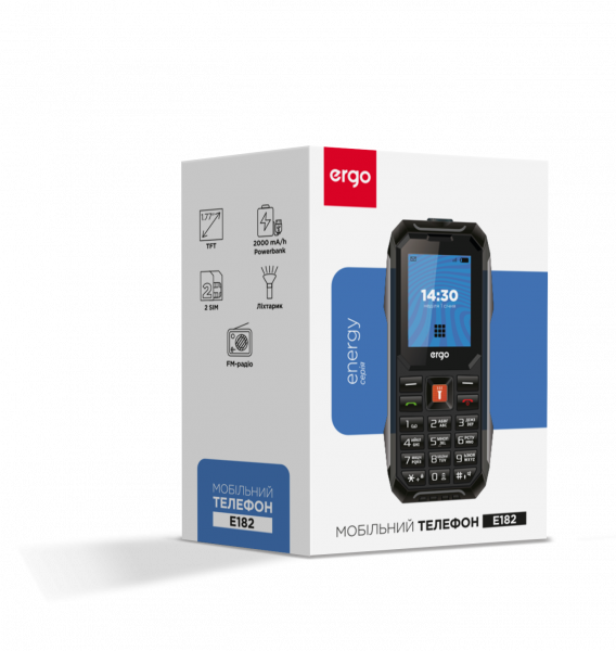 �������� ������� ERGO E182 Dual Sim Black - �������� 6