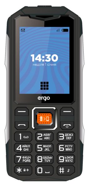 ��������� ������� ERGO E242 Dual Sim (black) - �������� 1