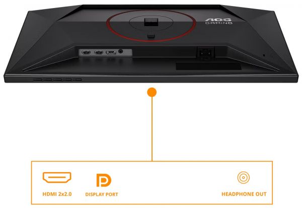 ������� 23.8" AOC 24G4ZR Black/Red - �������� 8
