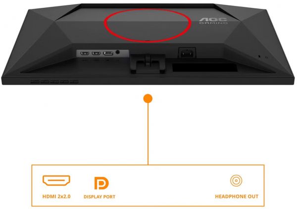 ������� 23.8" AOC 24G4ZRE Black/Red - �������� 16