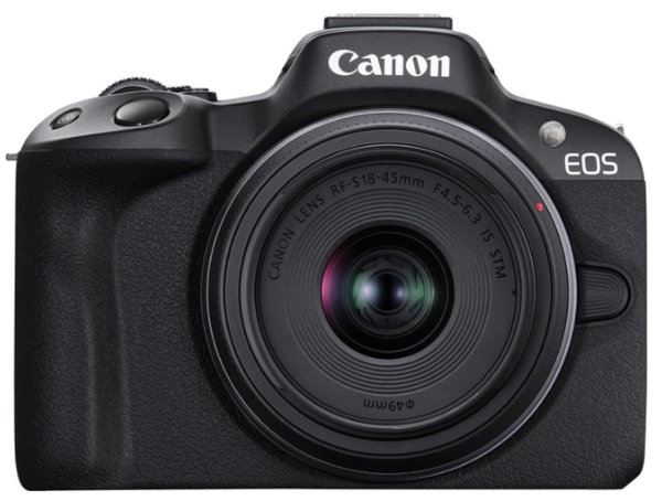 ������� ���������� Canon EOS R50 + RF-S 18-45 IS STM + RF 75-300 Black (5811C150BA) - �������� 1