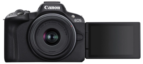 ������� ���������� Canon EOS R50 + RF-S 18-45 IS STM + RF 75-300 Black (5811C150BA) - �������� 4