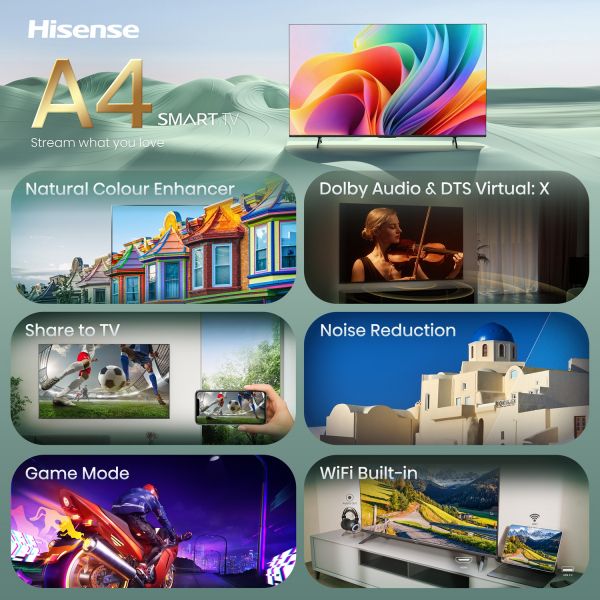 LED-��������� Hisense 32A4S  (20018255) - �������� 10