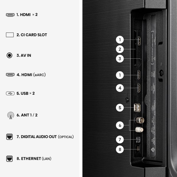 LED-��������� Hisense 43A6S  (20018202) - �������� 13