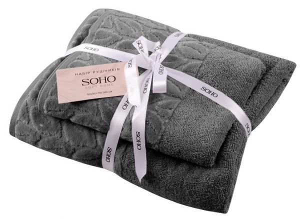 ����� ��������� Soho 50×90+70×140 �� Leaves Dark Gray (50*90+70*140 Leaves Dark Gr) - �������� 1