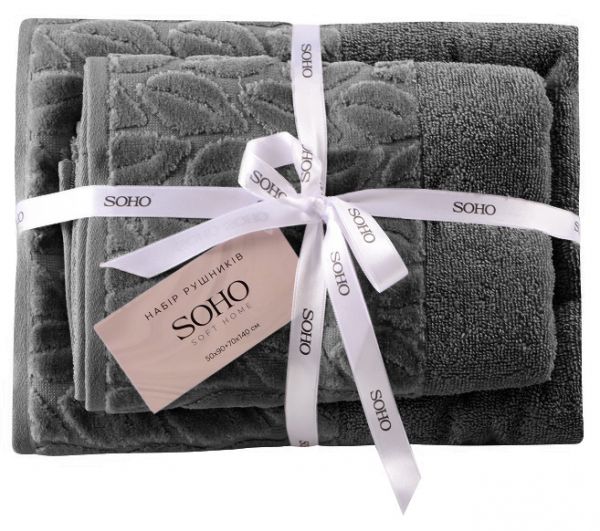 ����� ��������� Soho 50×90+70×140 �� Leaves Dark Gray (50*90+70*140 Leaves Dark Gr) - �������� 2