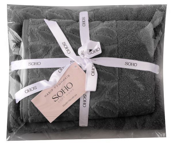 ����� ��������� Soho 50×90+70×140 �� Leaves Dark Gray (50*90+70*140 Leaves Dark Gr) - �������� 4