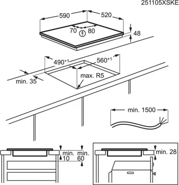 ������������ �������� ����������� Electrolux LIB60420CL (949492892) - �������� 5