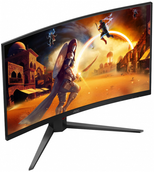 ������� 31.5" AOC C32G4Z Black/Red - �������� 11