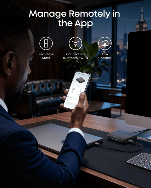 ������� �������� ���������� Anker Charging Base for Anker Prime 150W Black (A1903G11) - �������� 7